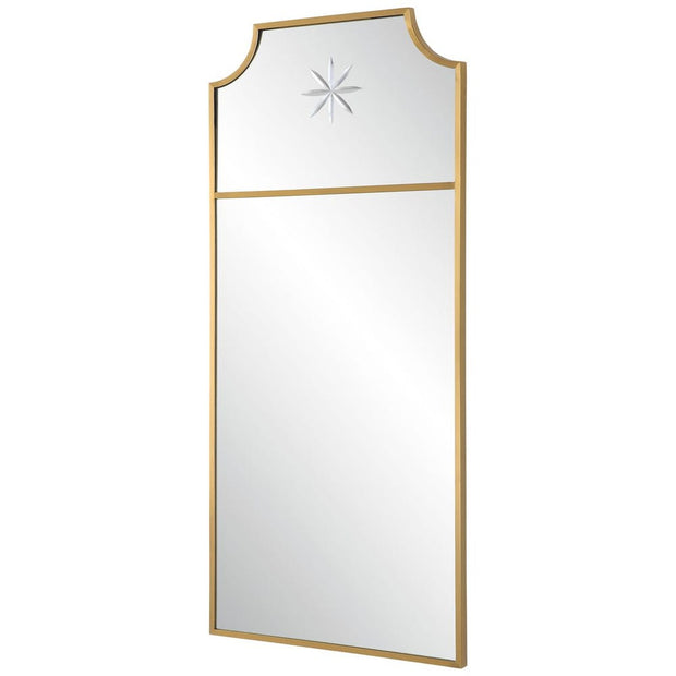 Uttermost Caddington Satin Brushed Brass Mirror