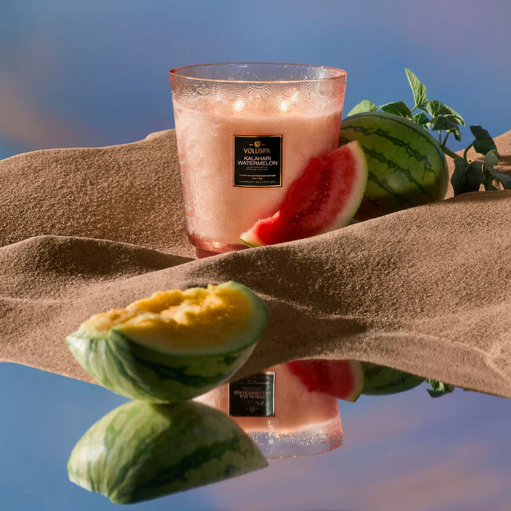 Voluspa Kalahari Watermelon 5 Wick Hearth Candle ~ 123oz