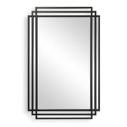 Uttermost Amherst Matte Black Mirror