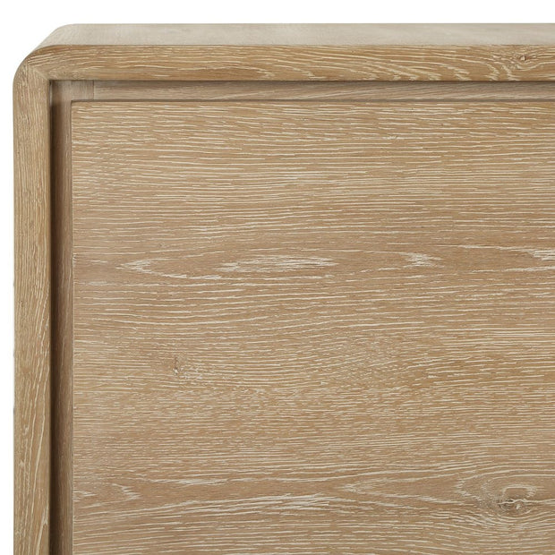 Uttermost Evanston Natural Modern 4 Door Cabinet