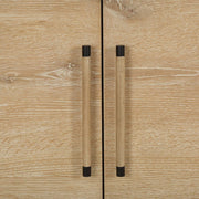Uttermost Evanston Natural Modern 4 Door Cabinet
