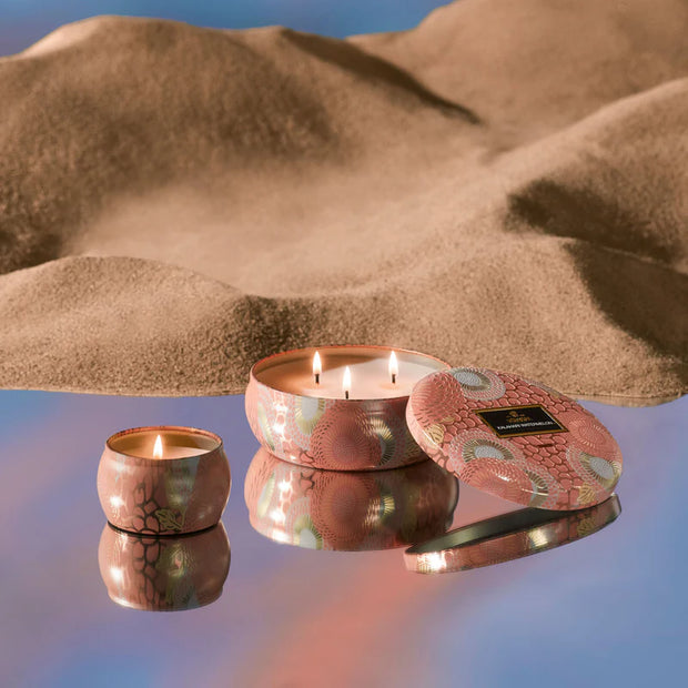 Voluspa Kalahari Watermelon Mini Tin Candle ~ 4oz