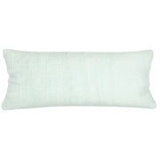Anaya Home So Soft Linen Bright Aqua Body Pillow With Down Alternative Insert