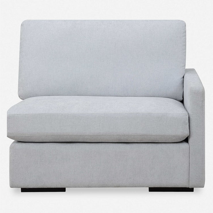Uttermost Refuge Modular Sofa ~ Cloud Blue Performance Fabric