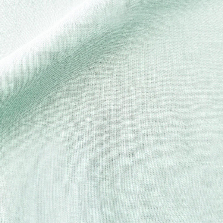 Anaya Home So Soft Linen Bright Aqua Body Pillow With Down Alternative Insert