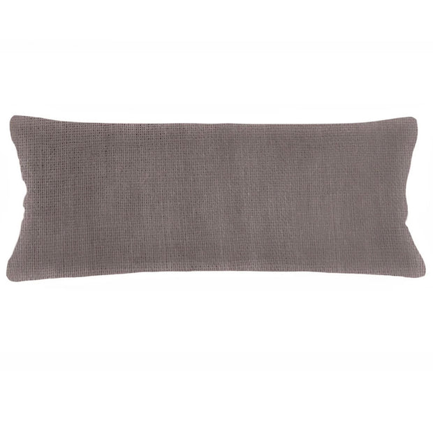Anaya Home So Soft Linen Taupe Body Pillow With Down Alternative Insert