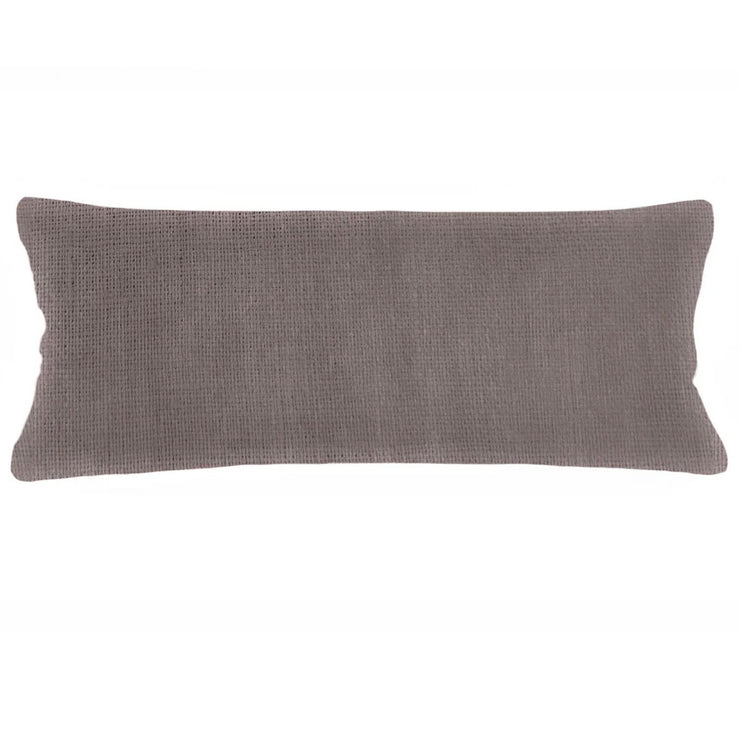 Anaya Home So Soft Linen Taupe Body Pillow With Down Alternative Insert