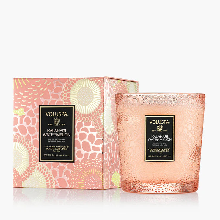 Voluspa Kalahari Watermelon Classic Candle ~ 9 oz