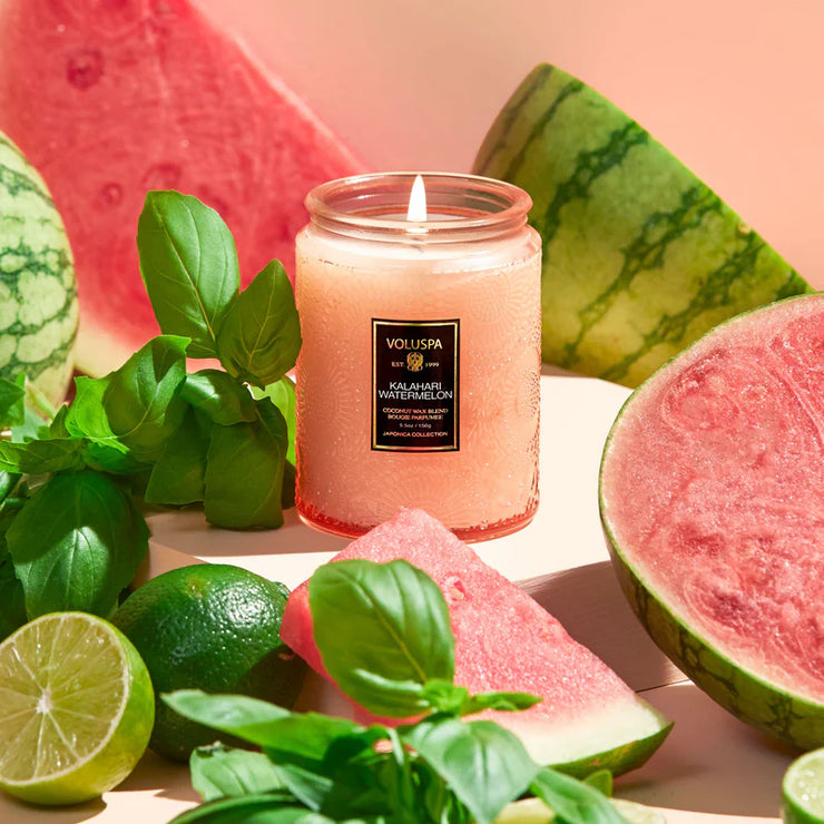 Voluspa Kalahari Watermelon Small Jar Candle ~ 5.5 oz