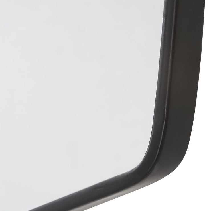 Uttermost Linneah Scandinavian Satin Black Mirrors ~ Set Of 4