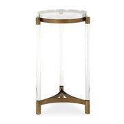 Uttermost Pereira Bronze Finish Accent Table
