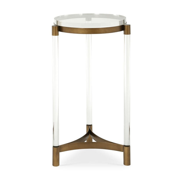 Uttermost Pereira Bronze Finish Accent Table