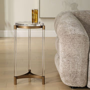Uttermost Pereira Bronze Finish Accent Table