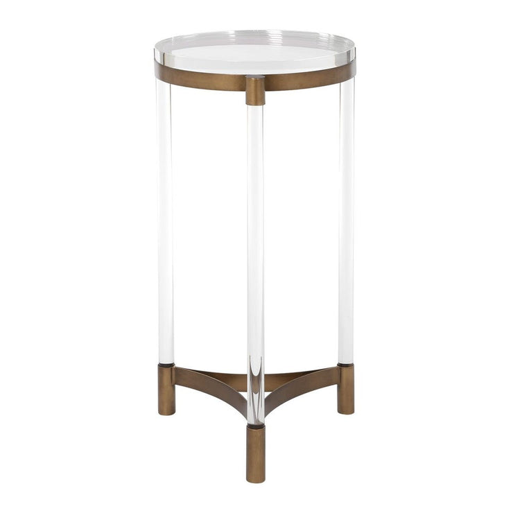Uttermost Pereira Bronze Finish Accent Table