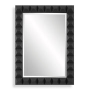 Uttermost Studded Sleek Black Pattern Mirror