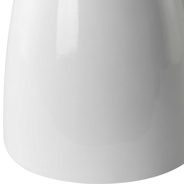 Uttermost Kismit White Glazed Ceramic Set of 2 Vases