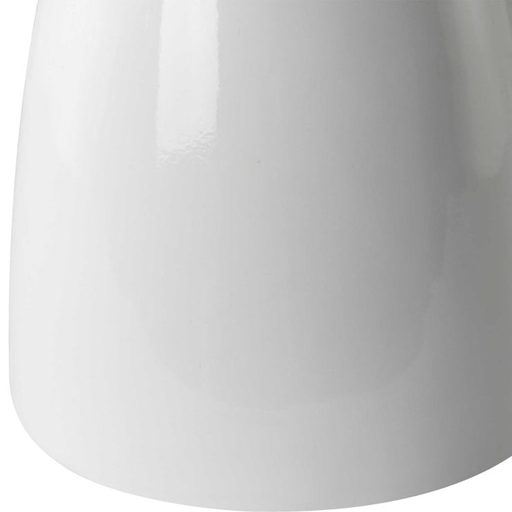 Uttermost Kismit White Glazed Ceramic Set of 2 Vases