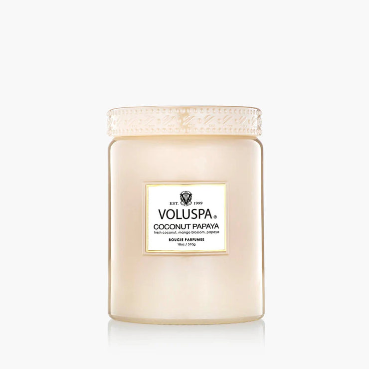 Voluspa Coconut Payaya Large Candle ~ 18oz