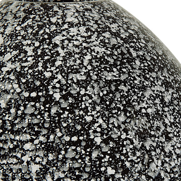 Uttermost Cosmic Black and White Ceramic Set of 2 Vases