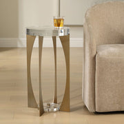 Uttermost Kolkata Crystal Tabletop Accent Table