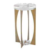 Uttermost Kolkata Crystal Tabletop Accent Table