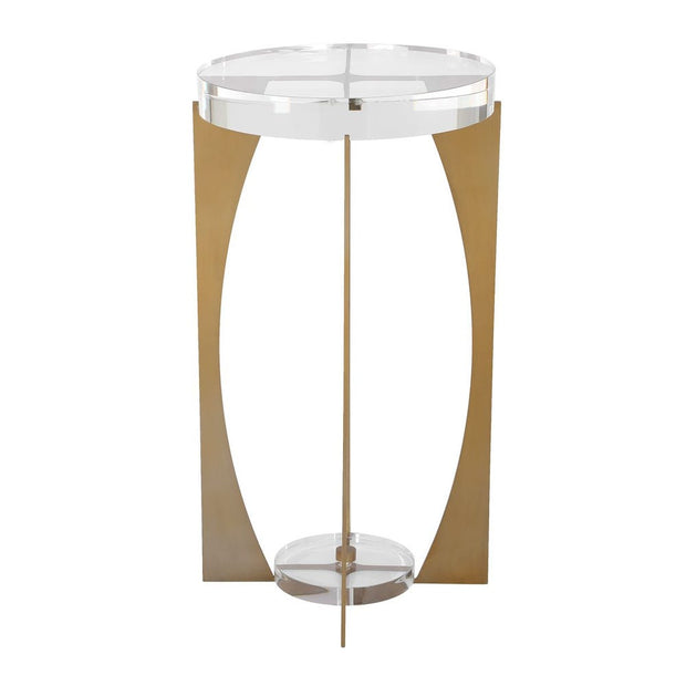 Uttermost Kolkata Crystal Tabletop Accent Table