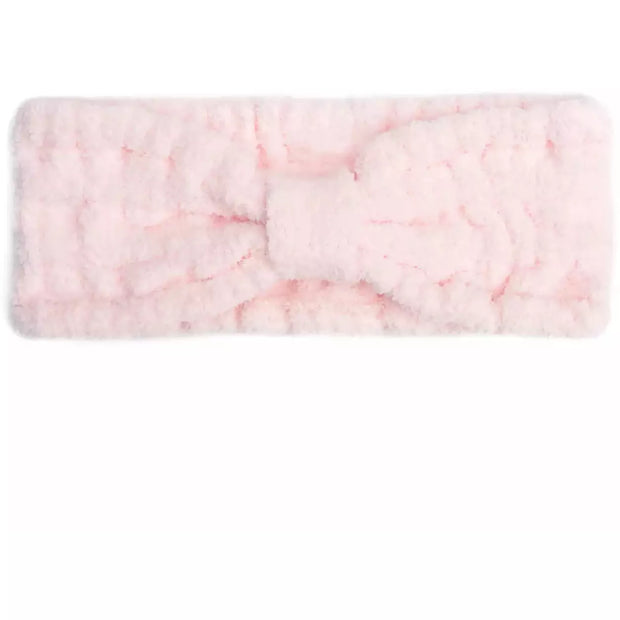 Kashwere Ultra Plush Pink Headwrap
