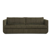 Uttermost Abound Herb Green Textured Chenille Sofa