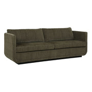 Uttermost Abound Herb Green Textured Chenille Sofa