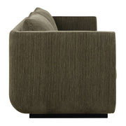 Uttermost Abound Herb Green Textured Chenille Sofa