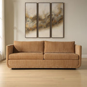 Uttermost Abound Ginger Textured Chenille Sofa