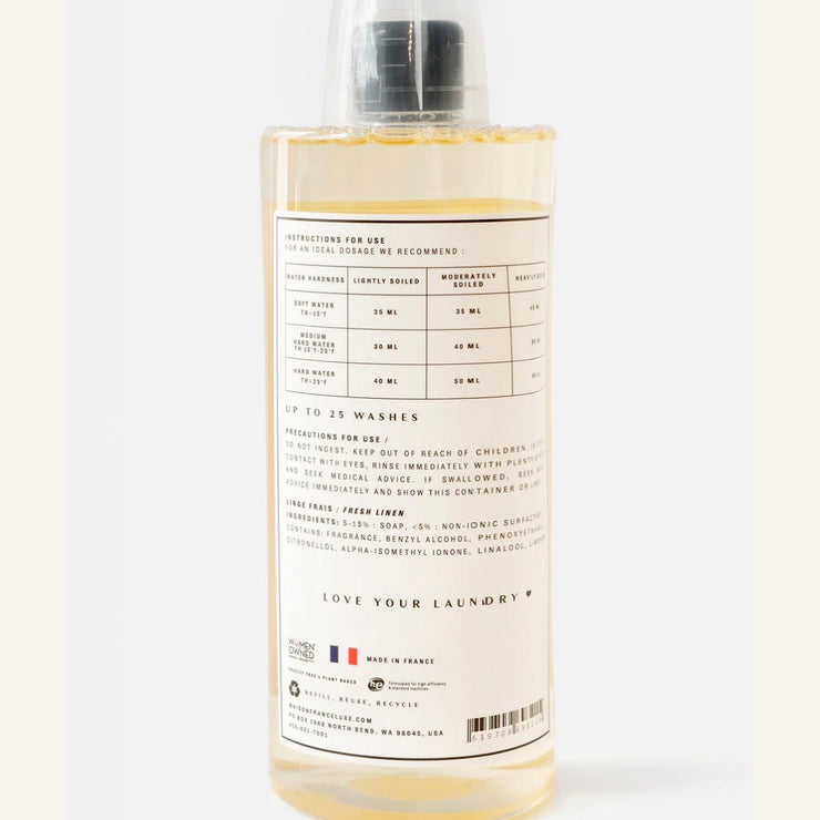 Maison France Luxe x The Laundry Evangelist French Luxury Laundry Detergent ~ Fresh Linen