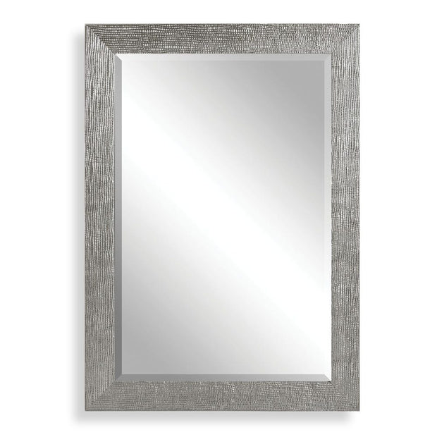 Uttermost Tarek Silver With Light Gray Glaze Mirror