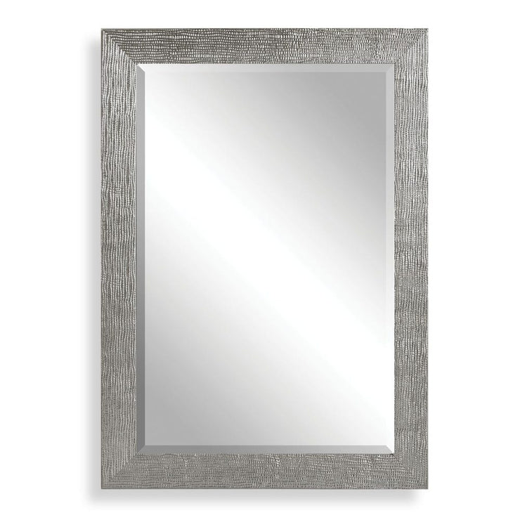 Uttermost Tarek Silver With Light Gray Glaze Mirror