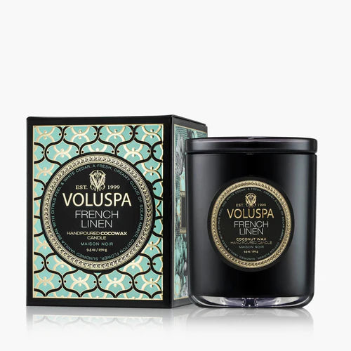 Voluspa French Linen Classic Candle ~ 9.5oz