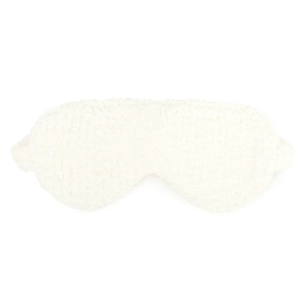 Kashwere Ultra Plush Eye Masks Available In Creme, Linen, Wheat, Soapstone, Stone, Walnut, Midnight Grey, Black, Navy, Vintage Blue, Maliblu, Ice Blue, Iris, Pink and Blossom