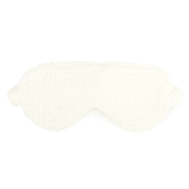 Kashwere Ultra Plush Eye Masks Available In Creme, Linen, Wheat, Soapstone, Stone, Walnut, Midnight Grey, Black, Navy, Vintage Blue, Maliblu, Ice Blue, Iris, Pink and Blossom