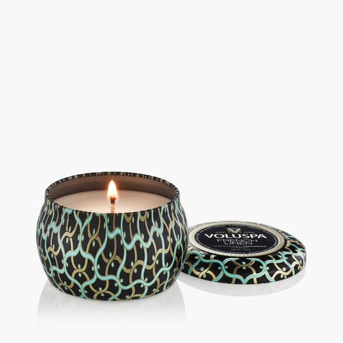 Voluspa French Linen Mini Tin Candle ~ 4oz