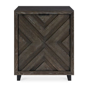 Uttermost Barrett Dark Chocolate Oak Cabinet
