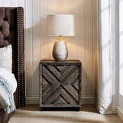 Uttermost Barrett Dark Chocolate Oak Cabinet