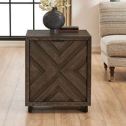 Uttermost Barrett Dark Chocolate Oak Cabinet