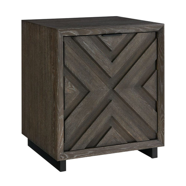 Uttermost Barrett Dark Chocolate Oak Cabinet