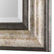 Uttermost Shefford Two- Toned Antiqued Metallic Silver And Bronze Mirror