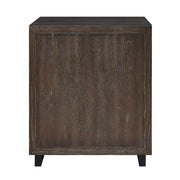 Uttermost Barrett Dark Chocolate Oak Cabinet