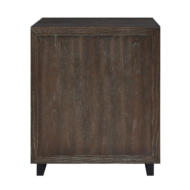 Uttermost Barrett Dark Chocolate Oak Cabinet