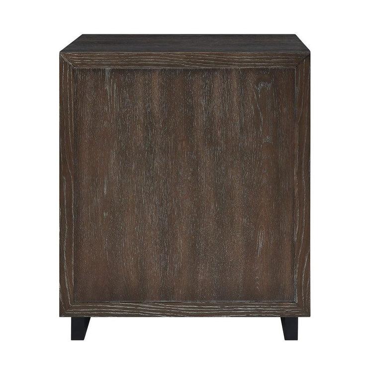 Uttermost Barrett Dark Chocolate Oak Cabinet