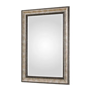 Uttermost Shefford Two- Toned Antiqued Metallic Silver And Bronze Mirror