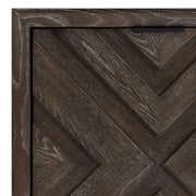 Uttermost Barrett Dark Chocolate Oak Cabinet