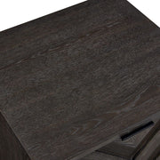 Uttermost Barrett Dark Chocolate Oak Cabinet