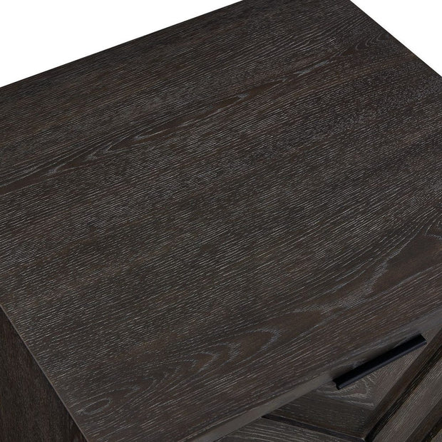 Uttermost Barrett Dark Chocolate Oak Cabinet